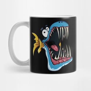 Crazy Funny Fish Mug